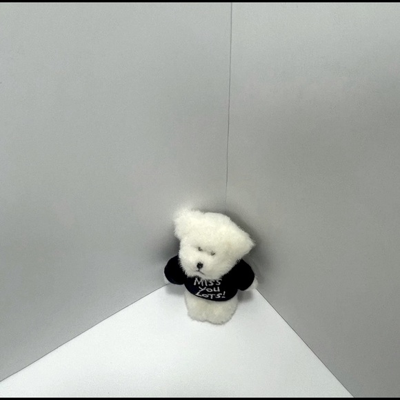Vintage Retired Boyds Bears Mini Miss you lots collectible plush bear 4” - Picture 8 of 9